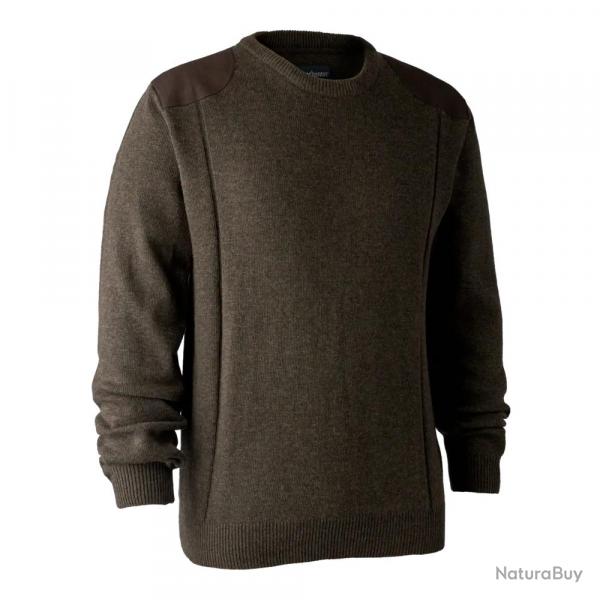 Pull De Chasse Col Rond Deerhunter Sheffield Dark Elm