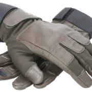 Gants homme percussion grand froid cuir - marron