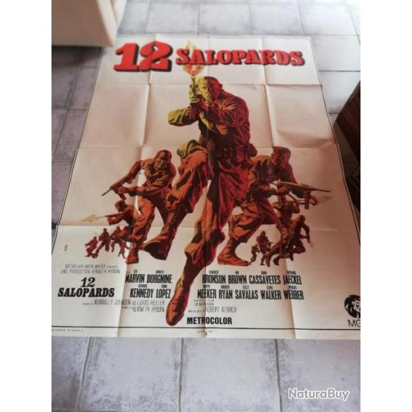 Affiche de cinma 12 salopards