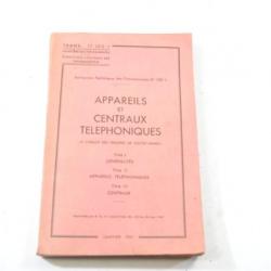 Appareils et centraux téléphoniques Armée Française Transmissions IT-102/1 1951 Indochine radio