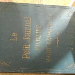 Livre le petit journal militaire maritime colonial 1906