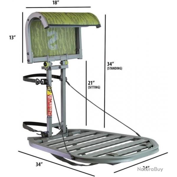 TREESTAND SUMMIT ASSI/DEBOUT DUAL AXIS