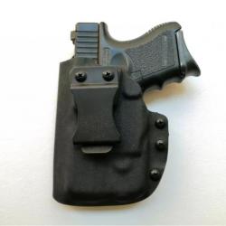 Offre spéciale Police Gendarmerie Holster Inside KYDEX Glock 26 TLR6 Gaucher