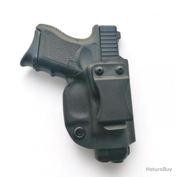 Offre spciale Police Gendarmerie Holster Inside KYDEX "Compact IWB" Glock 26 Droitier