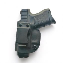 Offre spéciale Police Gendarmerie Holster Inside KYDEX "Compact IWB" Glock 26 Gaucher