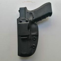 Offre spéciale Police Gendarmerie Holster Inside KYDEX "Discret IWB" Glock 17 Gaucher