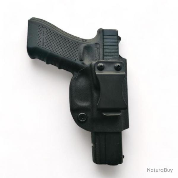 Offre spciale Police Gendarmerie Holster Inside KYDEX "Compact IWB" Glock 17 Droitier