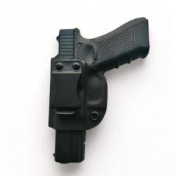 Offre spéciale Police Gendarmerie Holster Inside KYDEX "Compact IWB" Glock 17 Gaucher