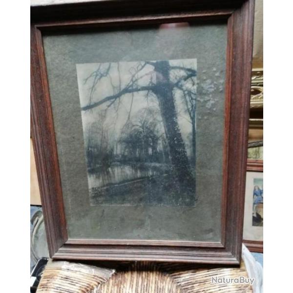 Paysage ancien sign