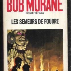 bob morane les semeurs de foudre n°54 d'henri vernes pocket marabout