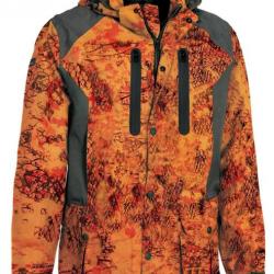 Veste silencieuse Falcon orange GhostCamo Snake Blaze VERNEY CARRON