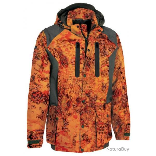 Veste silencieuse Falcon orange GhostCamo Snake Blaze VERNEY CARRON