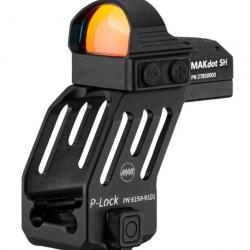 Montage Mak P-lock avec point rouge pour Glock gen5