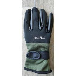 Gants Néoprene GRAUVELL peche gloves mer bateau carnassier chasse sensas carpe