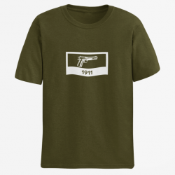 T shirt ARME 1911 Army Blanc