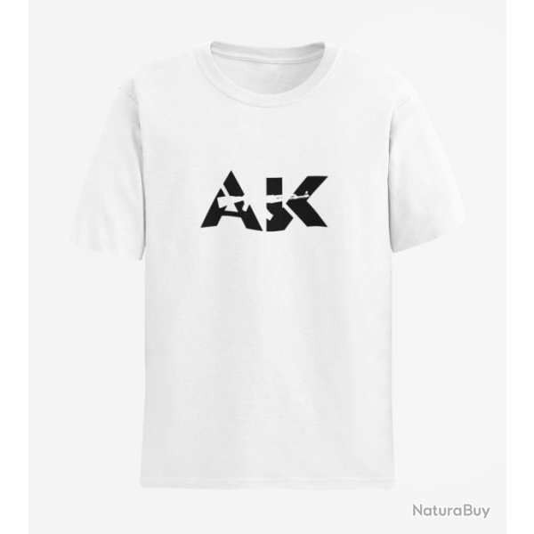 T shirt ARME AK 1 Blanc