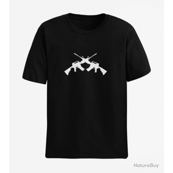 T shirt ARME AR 15 1 Noir