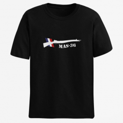 T shirt ARME MAS 36 Noir