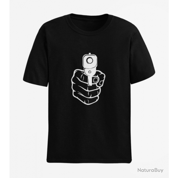 T shirt ARME DE POING Noir