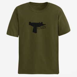 T shirt UZI Army Noir