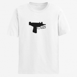 T shirt UZI Blanc