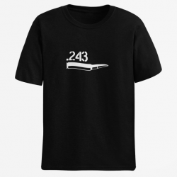 T shirt CARTOUCHE 243 win Noir