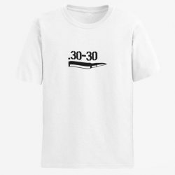 T shirt CARTOUCHE 30 30 Army Blanc