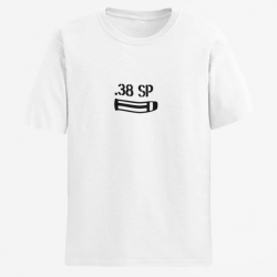T shirt CARTOUCHE 38 Spécial Blanc