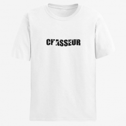 T shirt CHASSEUR Blanc