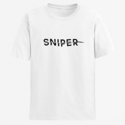 T shirt SNIPER Blanc