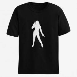 T shirt FEMME James Bond Noir