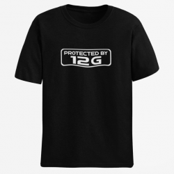 T shirt PROTECTED BY 12G Noir