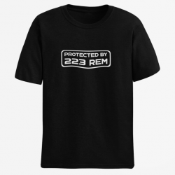 T shirt PROTECTED BY 223 Noir