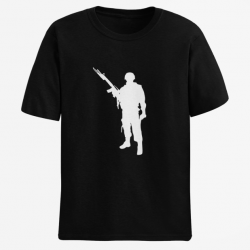 T shirt MILITAIRE M16 Noir