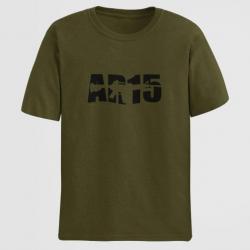 T shirt Armes AR15 2 Army Noir