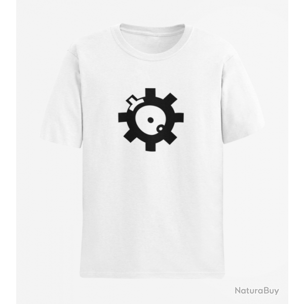 T shirt Armes Culasse AR15 Blanc