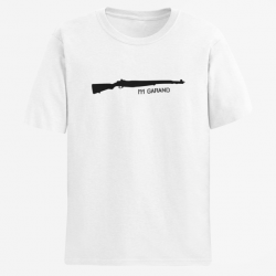 T shirt Armes M1 Garand Blanc