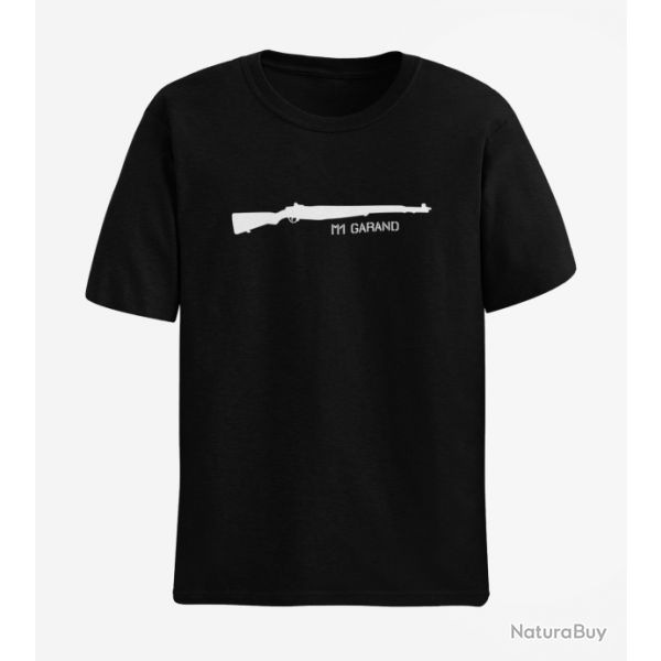 T shirt Armes M1 Garand Noir