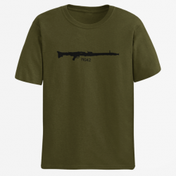 T shirt Armes MG42 Army Noir