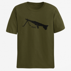 T shirt Armes MG42 2 Army Noir
