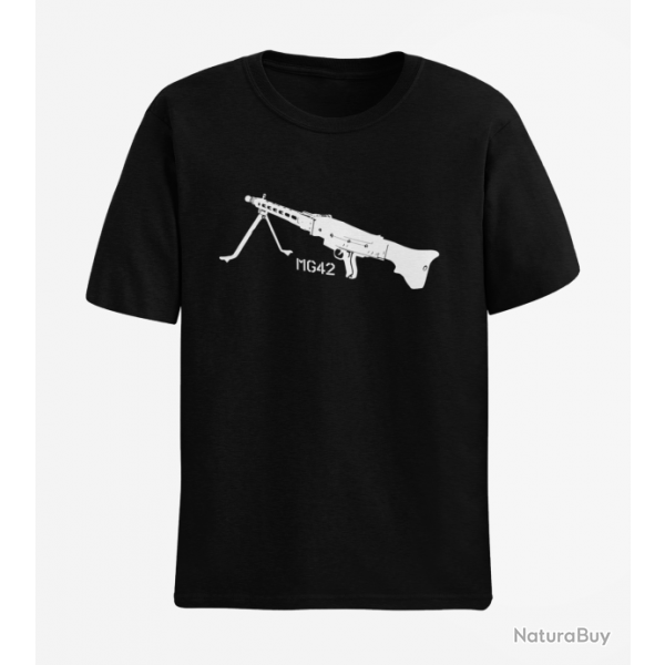 T shirt Armes MG42 2 Noir