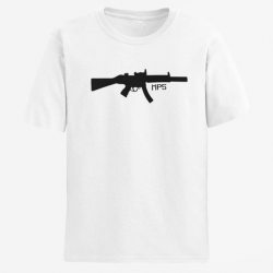 T shirt Armes MP5 2 Blanc