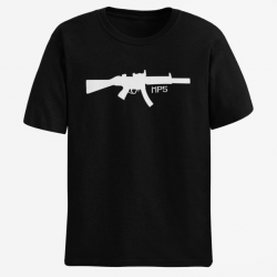 T shirt Armes MP5 2 Noir