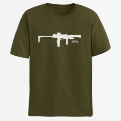 T shirt Armes MP9 3 Army Blanc