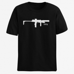 T shirt Armes MP9 3 Noir