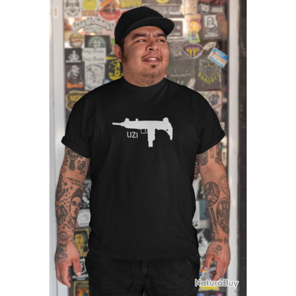 T shirt Armes UZI 3