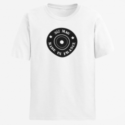 T shirt Cartouches Douille 357 mag Blanc