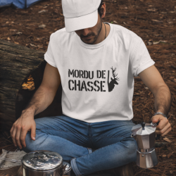 T shirt Chasse Mordu de chasse