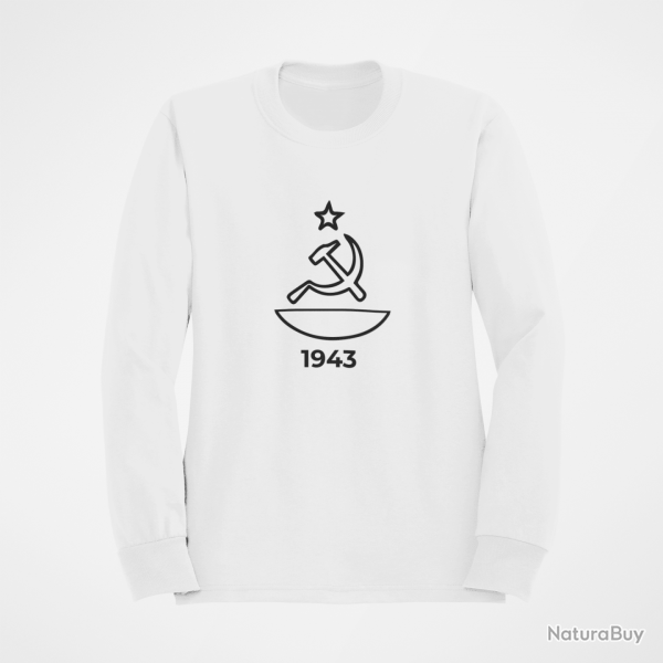 Sweat ARME Mosin Nagant 4 Blanc
