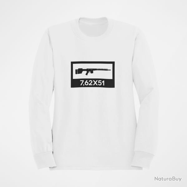 Sweat AR10 7.62x51 Blanc